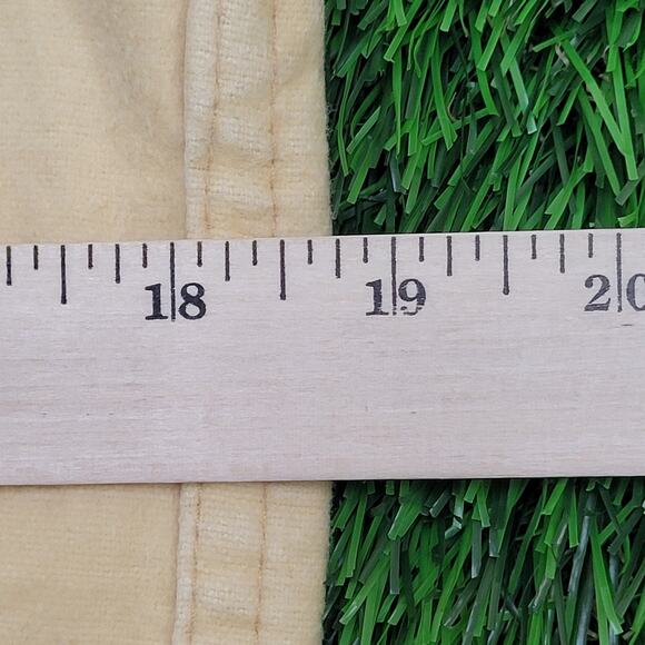 Vintage Woolrich Flannel Button Shirt Womens Medium 19x26 Yellow - Picture 13 of 14